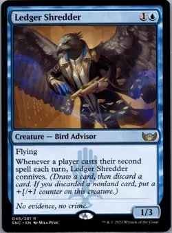 MTG Ledger Shredder - Streets of New Capenna NM - Image 1