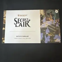 Magic MTG Secret Lair Witch's Familiar Foil Edition Limited Sealed New - Image 1