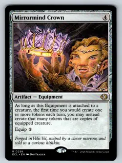 Mirrormind Crown 258 Rare Lorwyn Eclipsed Magic: The Gathering Lightly Played - Image 1