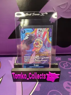 One Piece English Buggy Release Event Winner Promo Foil P-084 NM - Image 1
