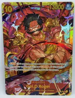 One Piece TCG English OP09-118 Gol. D. Roger SEC Foil - Image 1