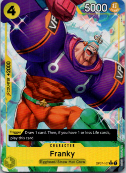 Franky (OP07-107) (Parallel) - 500 Years in the Future (OP07) - One Piece Card - Image 1