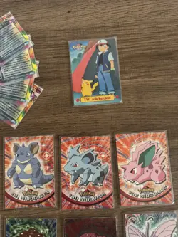 49 Vintage Pokemon Card Bundle – 49 Cards mostly Topps (11 Holo) + 11 PokeTrivia - Image 5