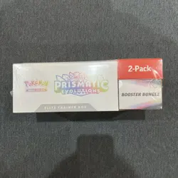 Pokemon TCG Prismatic Evolutions Costco 2 Pack - ETB & Booster Bundle Sealed NEW - Image 2