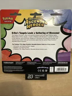 Pokemon Ascended Heroes Erika’s Tangela 2 Pack Blister - Image 2
