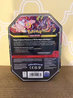 Pokemon TCG Mega Moonlit Tin Promo Box - Gengar & Clefable NEW/FACTORY SEALED - Image 5