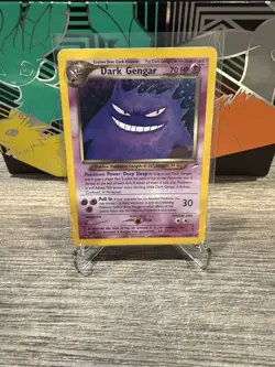 Pokemon Tcg Dark Gengar 6/105 MP/HP - Image 1