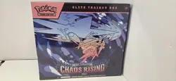 Pokemon TCG: Chaos Rising - Elite Trainer Box Chaos Rising MEGA Evolutions NEW - Image 1