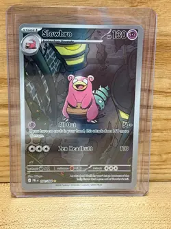 Slowbro(IR) Pokemon ME04 Pitch Black Illustration Rare - Image 1