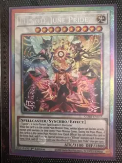 YuGiOh! | Elfnote June Pride CORI-EN035 | Starlight Rare 1st Ed. NM - Image 1