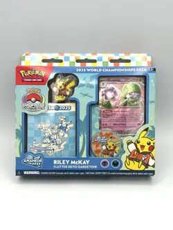 Pokemon TCG 2025 World Championships Deck Riley McKay Flutter Devo Gardevoir - Image 1
