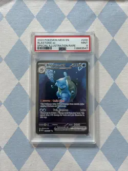 2023 Pokemon Blastoise EX Special Illustration Rare #200 PSA 9 Mint - Image 1
