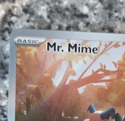Pokemon Cards TCG Mr Mime Scarlet Violet 151 Holo Illustration Rare Card 179/165 - Image 3