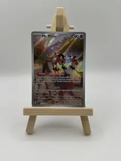 Pokemon TCG Mr. Mime Scarlet Violet-151 Holo Illustration Card 179/165 NM - Image 1