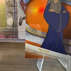 2025 Topps Chrome Disney #191 Yen Sid Orange #/25 - Image 3