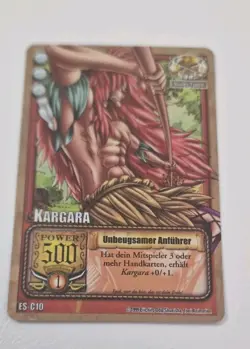 One Piece Karte HOLO ES-C10 Kargara Unbeugsamer Anfuhrer - Image 1