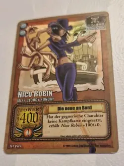 One Piece Karte HOLO JO-C09 Nico Robin Die Neue An Bord - Image 1