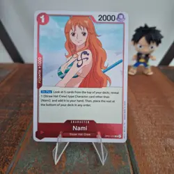Nami OP01-016 One Piece Romance Dawn Pre-Errata - Image 1