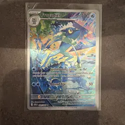Pokemon TCG Frogadier 089/086 Chaos Rising Full Art Holo Rare NM/Better - Image 1