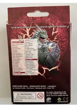 Yu-Gi-Oh! Dinosaur's Rage 1st Edition Structure Deck English complete - Image 2