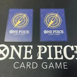 One Piece Card Monkey D Luffy P099 Promo 2 Card Set Trading Card Sleeve - Image 2