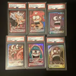 PSA 10 Sequential Set Base Shop Limited Card Collection Japanese One Piece - Image 1