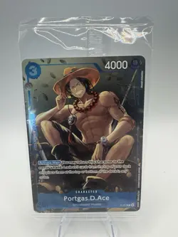 One Piece TCG: Portgas D. Ace P-074 Promo Tin Pack Set Vol. 2 SEALED English - Image 1