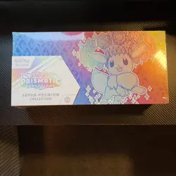 Pokemon Prismatic Evolutions Super Premium Collection Sealed New (minor damage) - Image 1