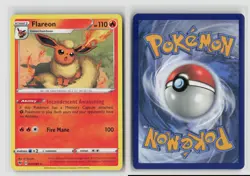 Flareon #026/185 Swsh04 Vivid Voltage Rare Pokemon TCG NM - Image 3
