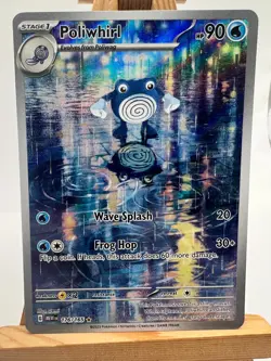 Pokemon TCG - S&V 151 - 176/165 Poliwhirl - Illustration Rare - NM/M - Image 1