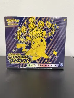 Pokemon TCG Surging Sparks Elite Trainer Box ETB New, Factory Sealed, Quantity - Image 1