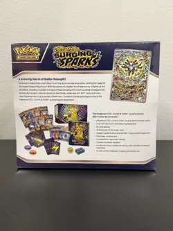 Pokemon TCG Surging Sparks Elite Trainer Box ETB New, Factory Sealed, Quantity - Image 2