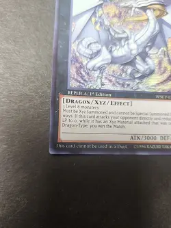 Yugioh Legendary Dragon of White WSUP-EN051 Secret Rare 1st Ed NM - Image 4