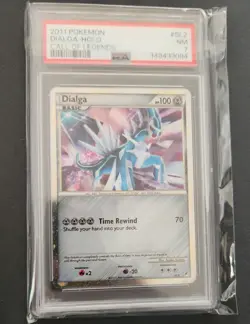2011 POKEMON CALL OF LEGENDS #SL2 DIALGA-HOLO PSA 7 LOW POP - Image 1