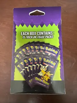 2025 Pokemon TCG TRICK OR TRADE Booster New Sealed (with 15 Packs inside) - Image 3