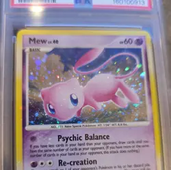 Pokemon TCG Mew Secret Wonders 15/132 Holo Rare PSA 6 (2007) - Image 2