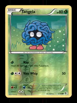 TANGELA 5/149 C BOUNDARIES CROSSED POKEMON REVERSE HOLO NM - Image 1