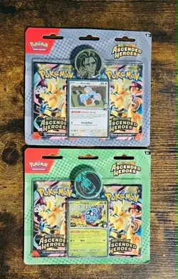 Pokemon TCG - Ascended Heroes - Erika & Larry Blister 2 Packs - Factory Sealed - Image 1