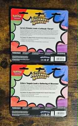 Pokemon TCG - Ascended Heroes - Erika & Larry Blister 2 Packs - Factory Sealed - Image 2