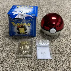1999 Pokemon "Mewtwo" 23 Karat Gold-Plated Limited Edition Trading Card With COA - Image 1