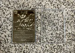 1999 Pokemon "Mewtwo" 23 Karat Gold-Plated Limited Edition Trading Card With COA - Image 5