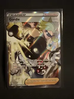 Gordie Full Art Trainer Gallery 2022 Brilliant Stars TG24/TG30 Pokemon Card - Image 1