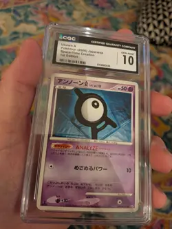(POP 1) CGC 10 GEM MINT Unown A DPBP#229 Space Time Creation Pokemon Japanese - Image 2