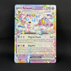 Pokemon Sylveon EX 041/131 NM Double Rare Prismatic Evolutions - Image 1