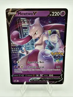🌌 Pokemon TCG - Mewtwo V SWSH223 - Sword & Shield Promo (Holo) 🌌 - Image 1