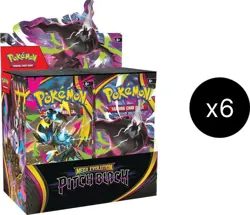 Pokemon TCG ME05 PITCH BLACK 6 BOX BOOSTER CASE Factory Sealed PRESALE - Image 2