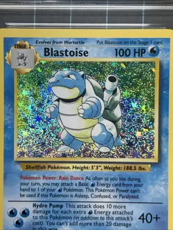 AGS GEM-MT 10 Blastoise 003/034 Holo 2023 Pokemon TCG - Image 3