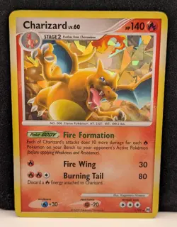 Charizard Holo 2009 Pokemon Platinum Arceus Cracked Ice 1/99 - Image 1