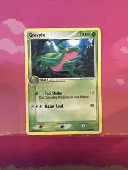 Pokemon Card Grovyle EX Emerald Uncommon 28/106 Near Mint - Image 1