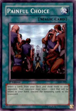 Painful Choice Unlimited Super Rare Magic Ruler MRL-049 NM - Image 1